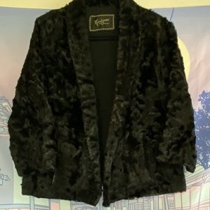 Kurtzman Vintage Fur Jacket (Plus Size)